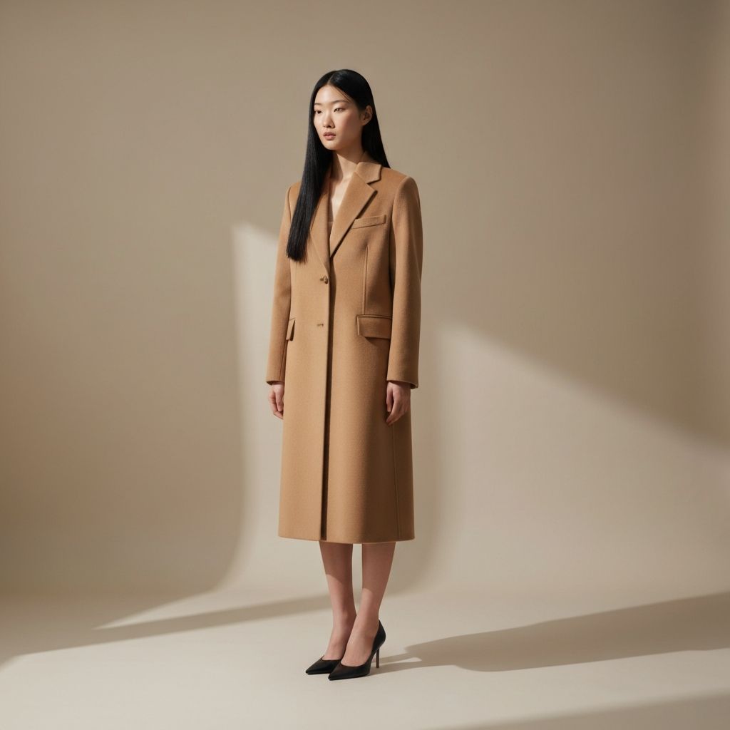테일러드 울 코트